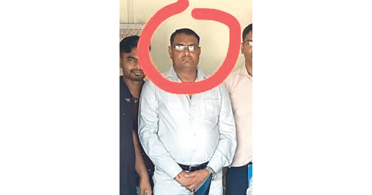 Baran cop arrested while accepting Rs 1 lakh bribe